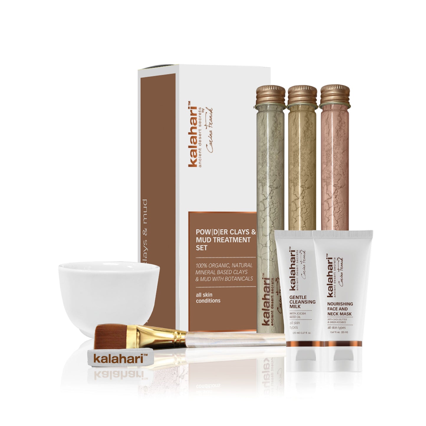 Powder Clay and Mud Treatment Set