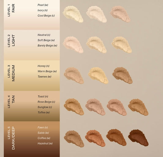 Youngblood Loose Mineral Foundation - flere farver