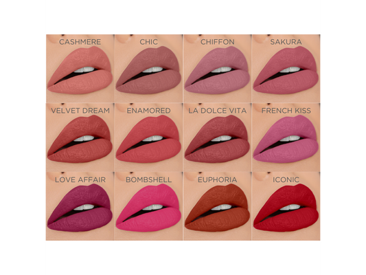 Youngblood Hydrating Liquid Lip Creme - flere farver