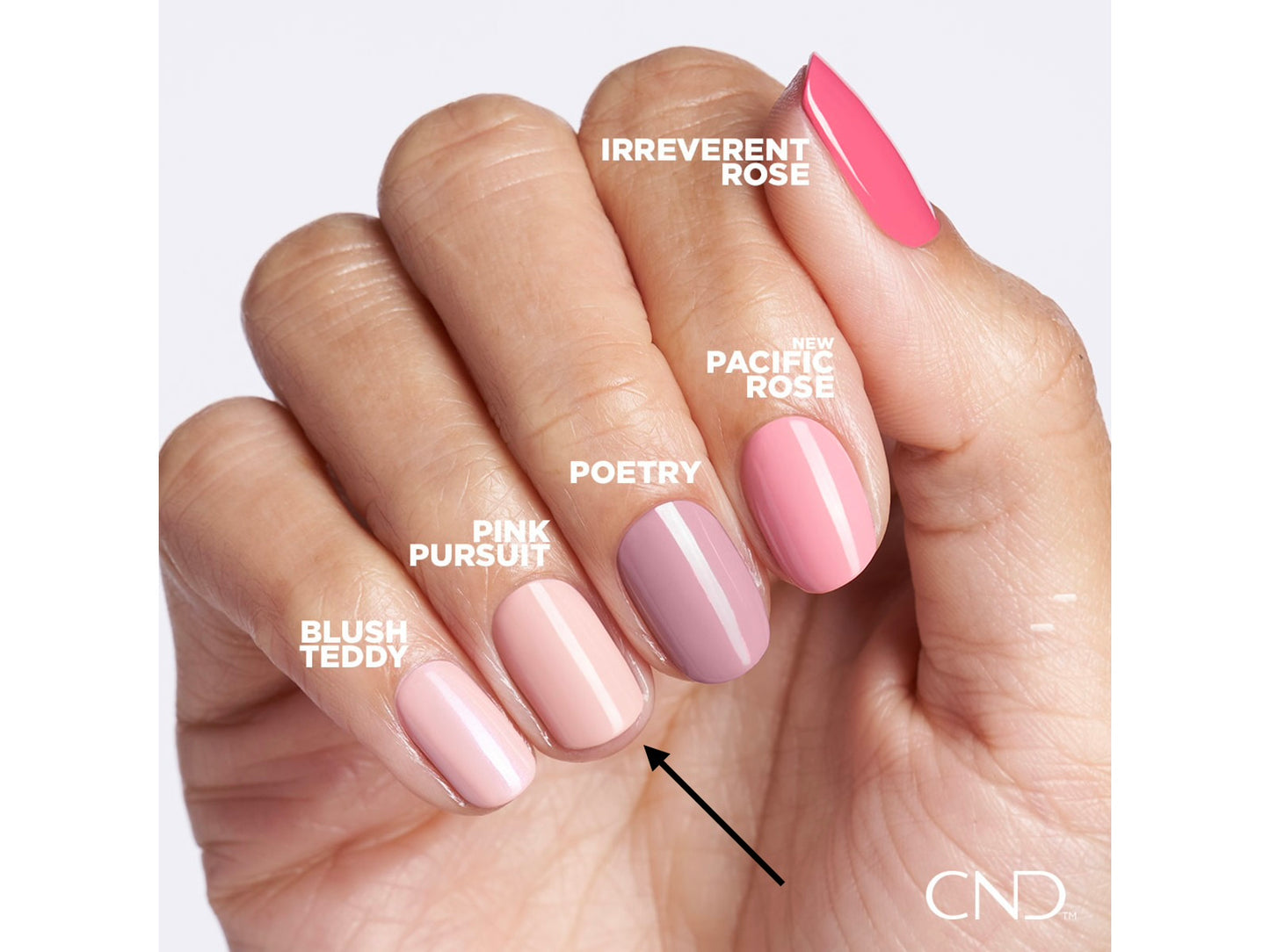 CND Vinylux lak - Pink og rosa nuancer