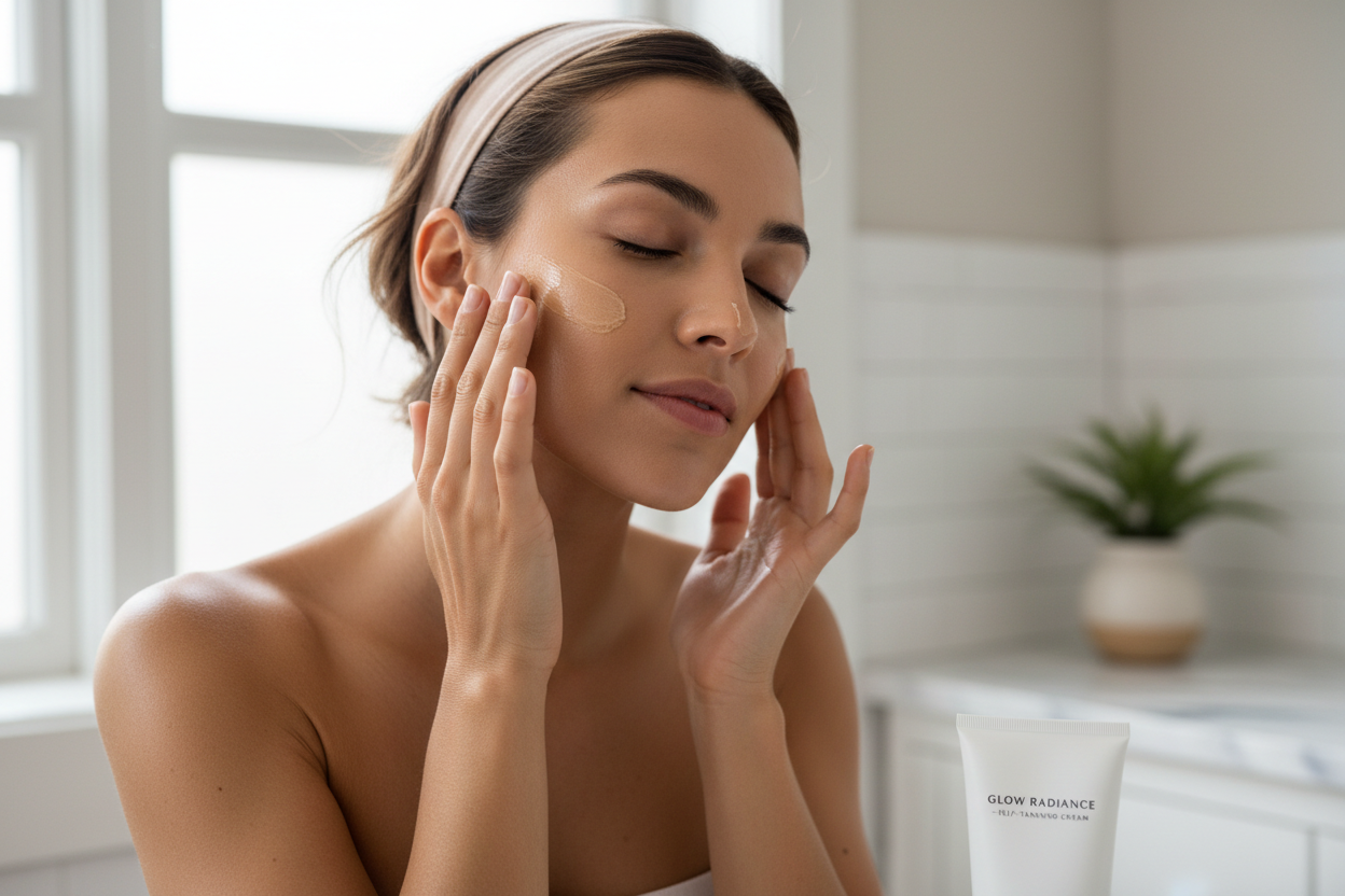 Solcreme og selvbruner (ansigt)