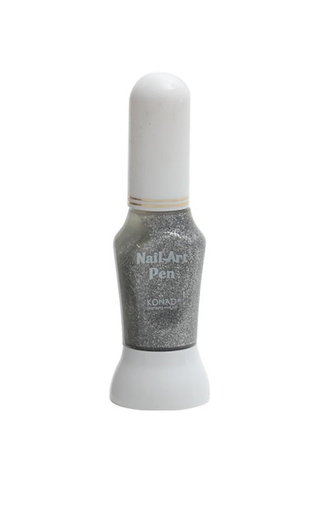 Konad Nail art pen - Sølv glitter