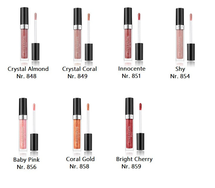 Evagarden Diamond Lip Gloss - flere farver