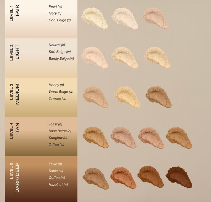 Youngblood Loose Mineral Foundation - flere farver