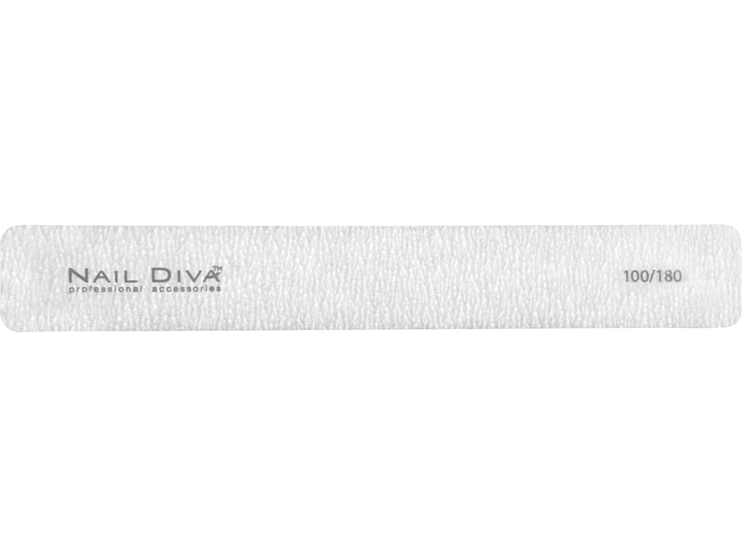 Nail Diva firkantet lige neglefil - flere varianter