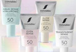 Skinvisibles SPF50 solcreme - flere varianter