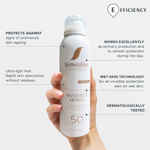 Skinvisibles SPF50 solcreme - flere varianter