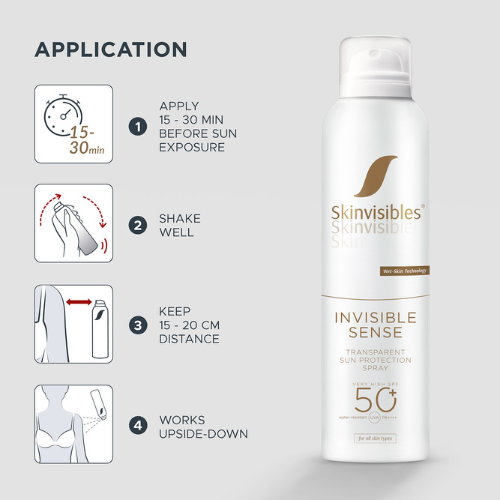 Skinvisibles SPF50 solcreme - flere varianter