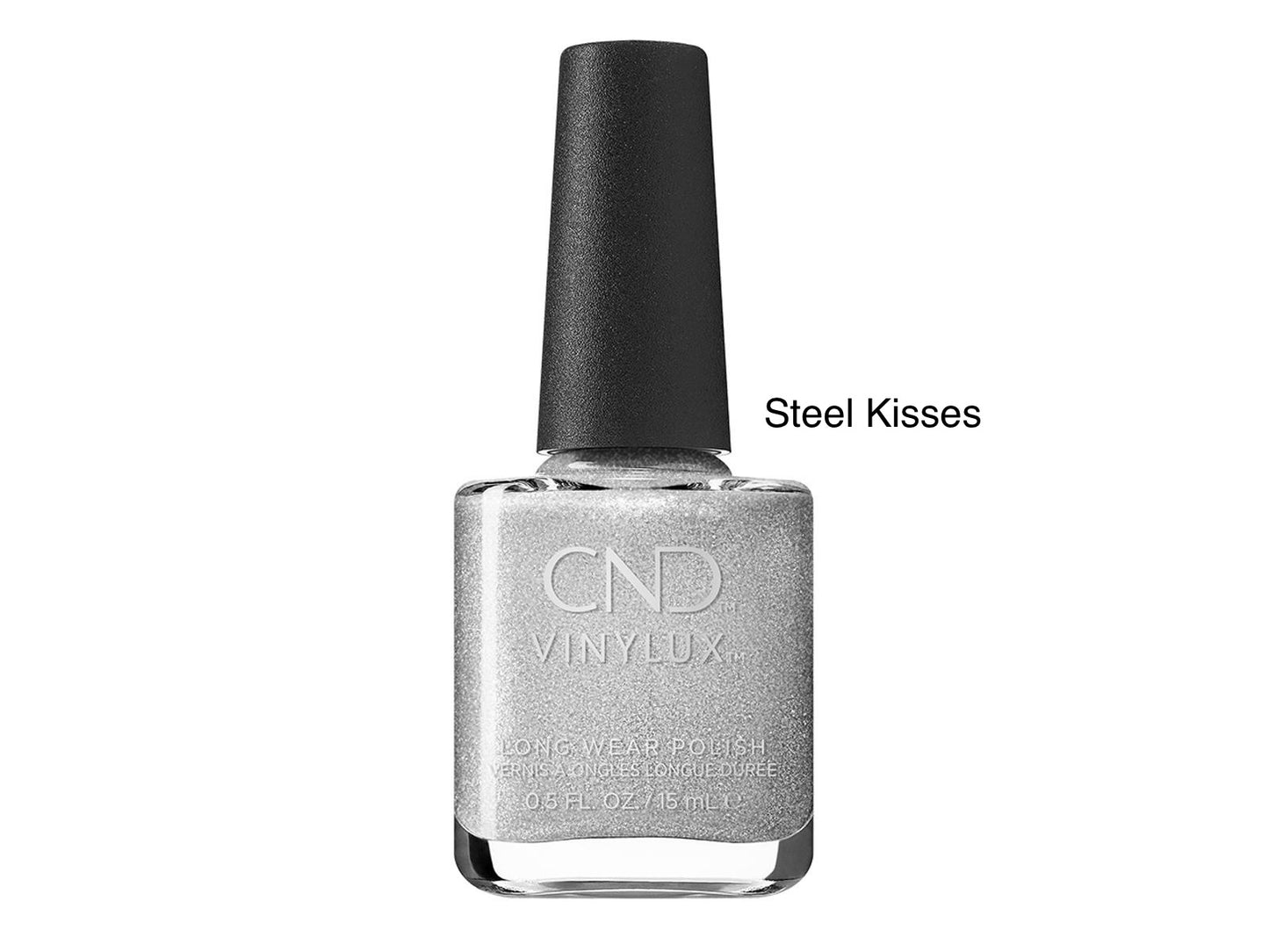 CND Vinylux lak - Sølv og grå nuancer