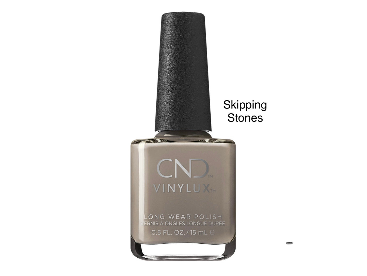 CND Vinylux lak - Sølv og grå nuancer