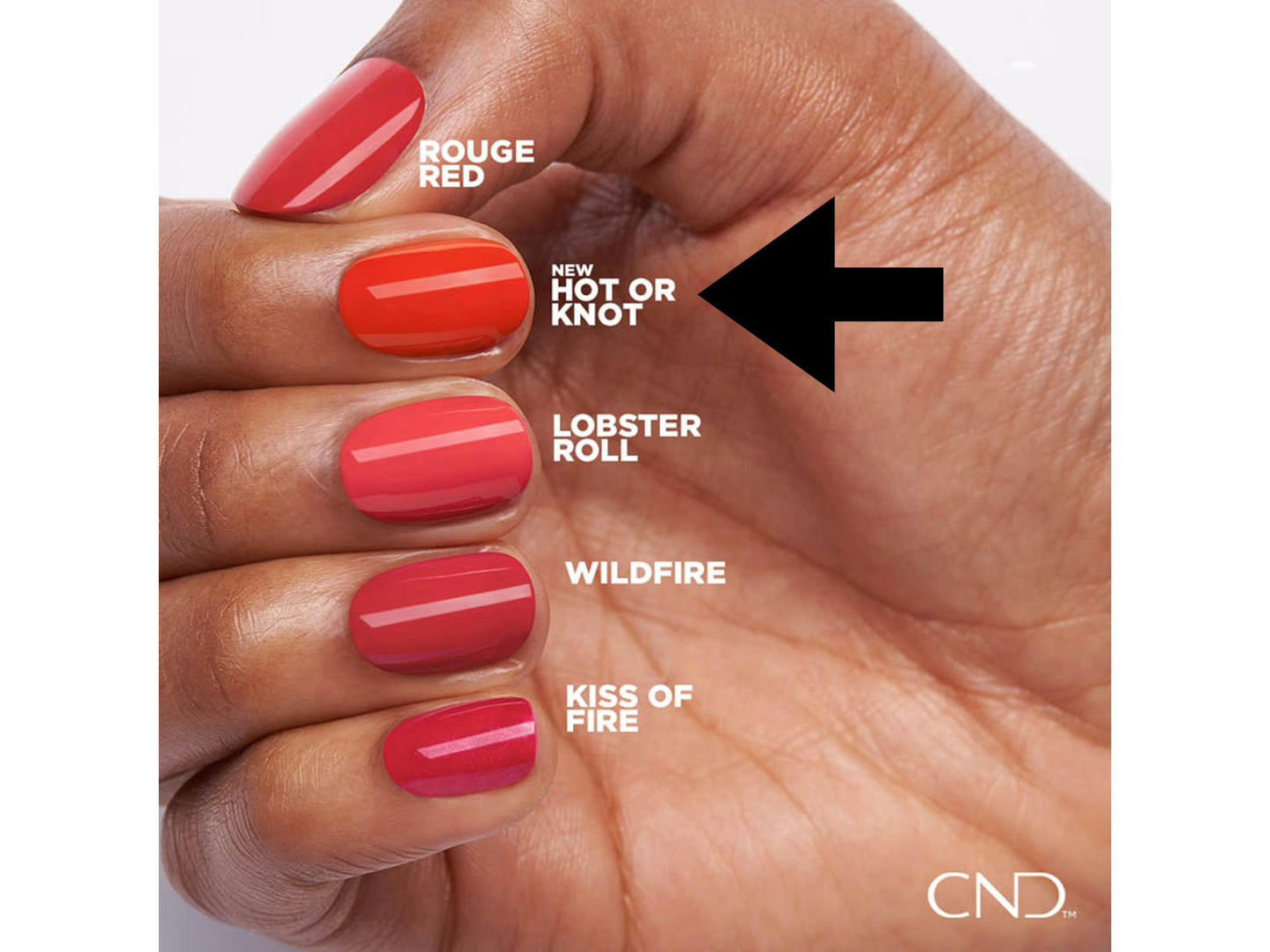 CND Vinylux lak - Røde nuancer