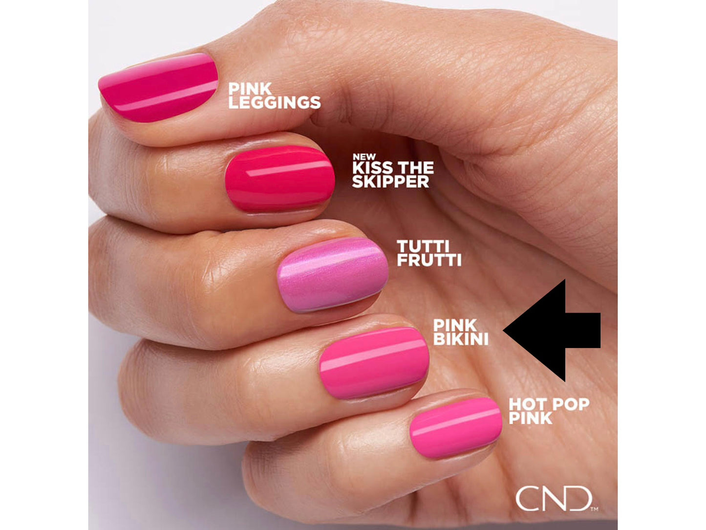 CND Vinylux lak - Pink og rosa nuancer