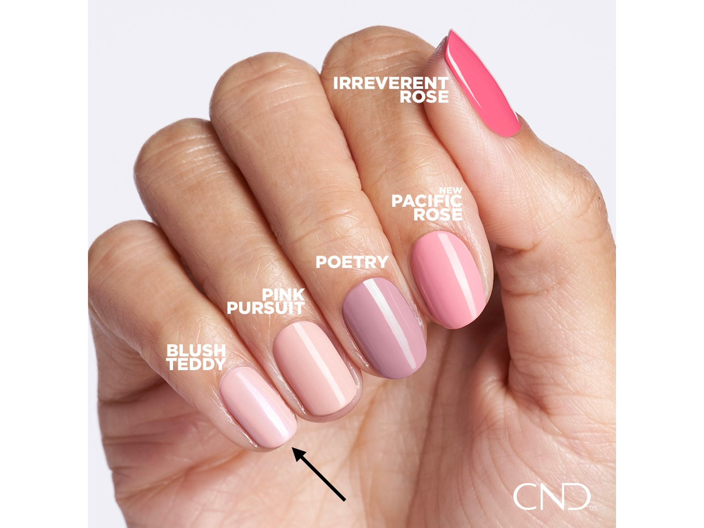 CND Vinylux lak - Pink og rosa nuancer