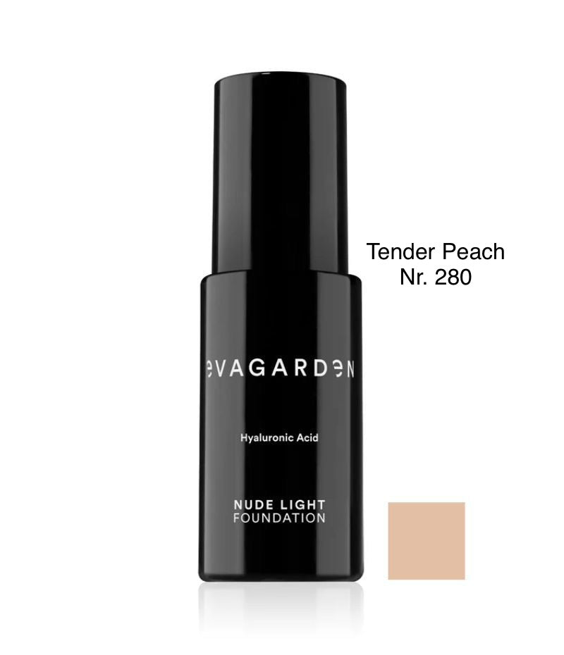 Evagarden Nude Light Foundation - flere farver