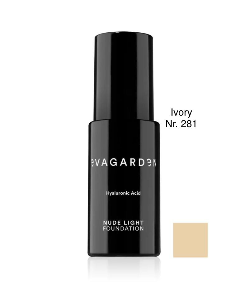 Evagarden Nude Light Foundation - flere farver