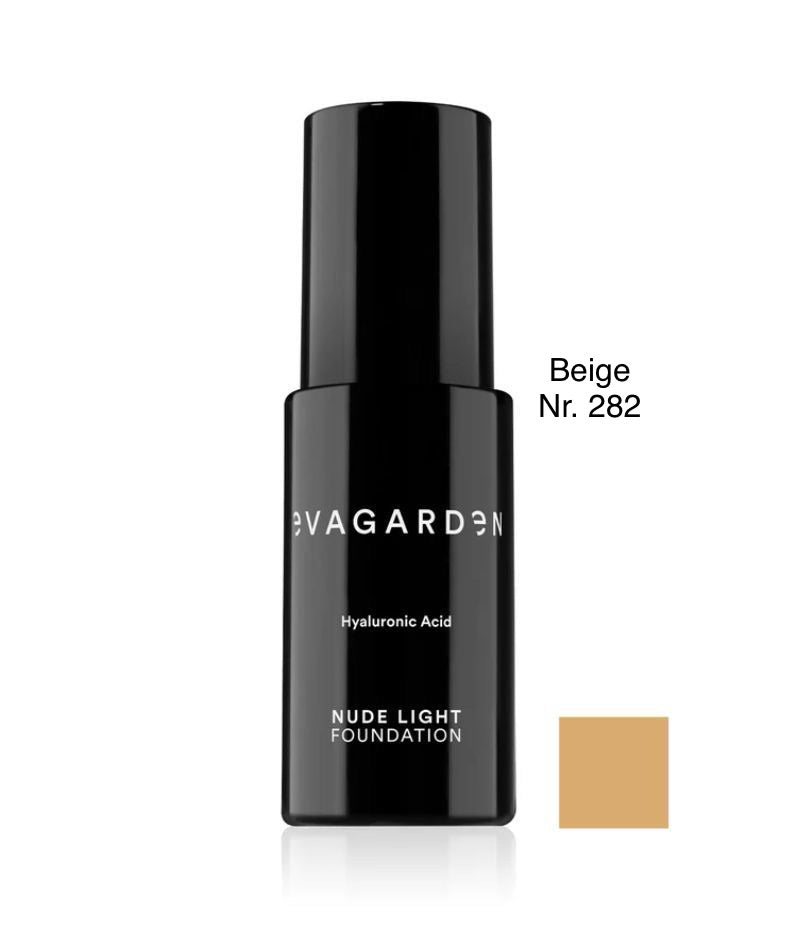 Evagarden Nude Light Foundation - flere farver