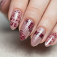 Stamping nail art sæt - Mellem